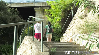 Bisexous Justin Tiempo hooked up with a local bum chum and got some warm assfucking by Teddy Steamy