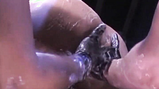 It's time for Marc and BILLY to work over Lee Heyford, which they do to an eye-popping orgasm. Capturing each other's palm, they dive in together, Lee.