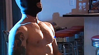 Magnificent macho Robert Black suffers all the ache and elation all over his slave bod