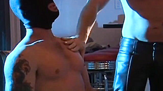 Magnificent macho Robert Black suffers all the ache and elation all over his slave bod