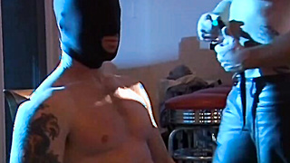 Magnificent macho Robert Black suffers all the ache and elation all over his slave bod