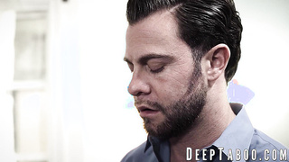 Bearded teddy Seth Gamble studies Cadence and Hazels deep cootchies using his XXL manhood