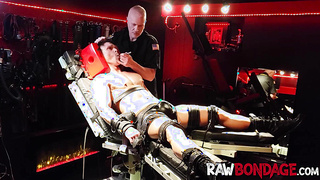 Willing slave gets into a restrain bondage and suffer anguish for elation