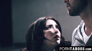 PornTaboos.com - Red-haired daughter's face sparkes with jizm in a wild fourway