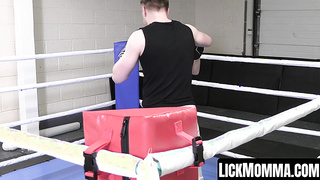 Enjoying step-mother April Paisley tempts her son into STIFF ASS-FUCK