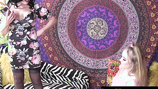 Teenage Baby Kxtten is SLAPPED and BONED by step-mom Nicole Du Papillon