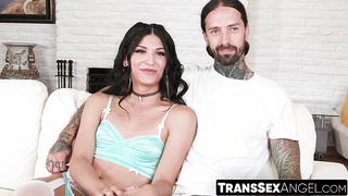 TransSexAngel.com - Ruckus and Zariah Aura's dialogue sesh before their strong xxx