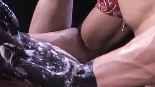 Marc and Bily then get on all 4s, putting their booties in the forearms of Lee, who works them side by side. MARC's got a fine ass inside-out to demonstrate off.