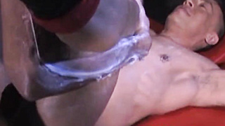 Matthieu Paris and Lee Heyford. This is Lee's first-ever appearance in a Furious Stallion going knuckle deep movie!