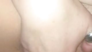 Mature duo having joy