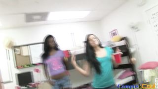 Campus cockblowing and ravaging compilation