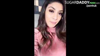 SEXY Big Tattooed Latina with MONSTER RUMP Pummels! so MEATY!
