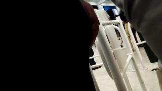 I fondled ample backside cougars in cock-squeezing denim