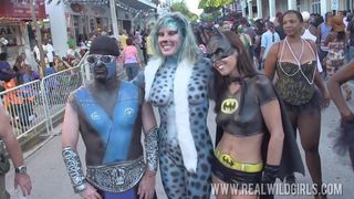 Flashfest Gash Showcasing Whores in Public