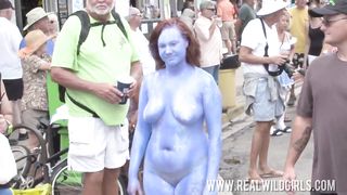 Flashfest Gash Showcasing Whores in Public