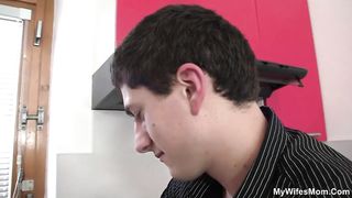 Wifey comes in and witnesses her BEAU pounds her aged mummy