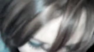 Linger at Home Step Mother a Camera Bashful before Deepthroating her Son-In-Law back from School