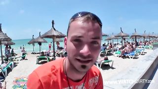 Notgeiler deutscher Fuck-Fest Urlauber