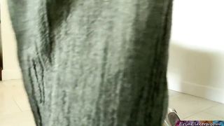 Step-Mother gets boinked while cleaning the floor tube