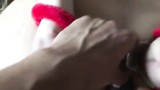 Meaty Bum Nubile Takes Monstrous Bone while Manacled