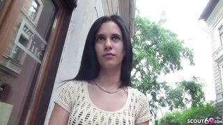 GERMAN SCOUT - 18yr YOUTHFULL BONY TEENIE GET FIRST-EVER PULVERIZE AT FAUX MODEL JOB