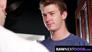 RawNextDoor.com - Sleek bummer Nathan Styles breeding with teddy worshipper Vince Michaels