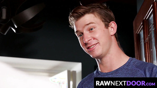 RawNextDoor.com - Sleek bummer Nathan Styles breeding with teddy worshipper Vince Michaels