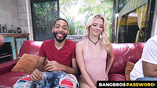 BangbrosPassword.com - Mesmerizing Riley Star likes having raunchy multiracial plow in the park