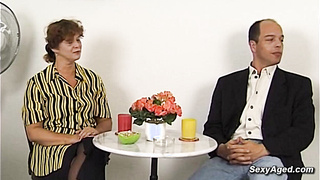 German fur covered twat mature pummeled