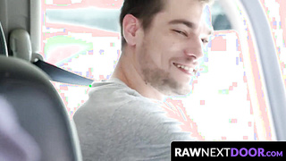RawNextDoor.com - 2 heavy guys Gunner and Princeton Price possess their enormous penises in wild condom-free soiree