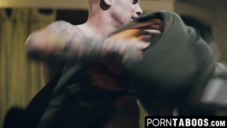 PornTaboos.com - Casey Calvert bum pulverized by Derrick Pierce after grappling match overpower