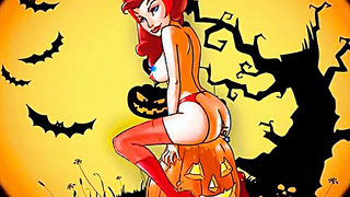 Halloween renowned manga porn