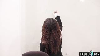 Latina COUGAR professor ravaged in the backside