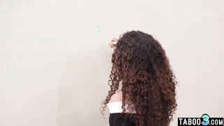 Latina COUGAR professor ravaged in the backside