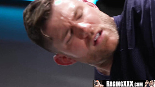 RagingXXX.com - Andre Donovan ravages Caden Jackson's cock-squeezing crevasse with fervor