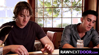 RawNextDoor.com - Young batty boy Nate Stone anally romped with humid trunk by Alex Grand