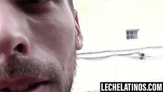 LecheLatinos.com - Willy gobbles up every spurt of my jizm after a dt