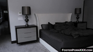 FosterPornXXX.com - Elle Voneva and Lillian Stone use large fun bags in stepfamily romping