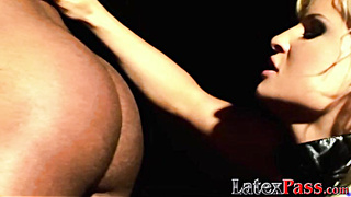 Teddy in restrain bondage submits to his sir for agony and gusto