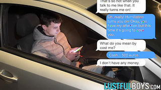 Draped twunk Leo Summers luvs hook-up time with his buddies by cock and sole deepthroating