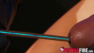 Latino Daven Torres luvs using hefty hard-ons to work with his urethra