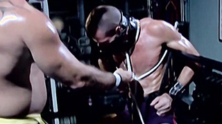 Jock Bryce Pierce tantalizes Luca Ciccone by toying and pinning his puffies