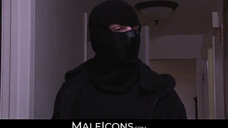 MaleIcons.com - Andrew's aggressive culo catapulting leading to an explosive climax