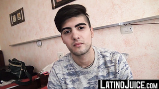 Nosey boy Benja climbs on top of me and lets me plumb his crevice