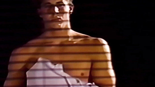 RetroDudes.com - Sexy Alan Fox confines himself while toying with his phat cumbot