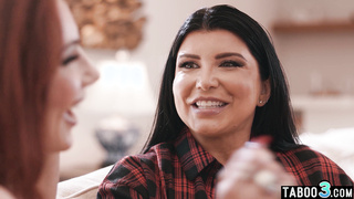 COUGAR waxing a truck anda trannys gigantic chisel