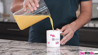 Stepbrother slap me because I love it