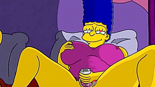 Marge Simpson manga porn COUGAR