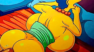 Marge Simpson manga porn COUGAR