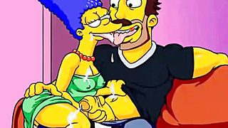 Marge Simpson manga porn COUGAR